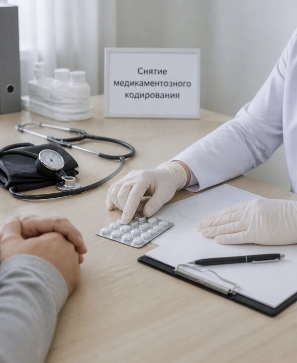 Снятие медикаментозного кодирования в Советской Гавани от 5195 р. | Медзона